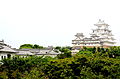 Himeji castle as seen from the princess's quarters