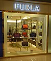 Furla store inside a Hong Kong mall