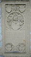Grecken-Grabplatte 1633 an der Sebastianskirche