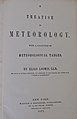 Title page to an 1877 copy of "A treatise on meteorology: with a collection of meteorological tables