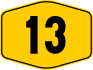 Federal Route 13 shield}}