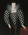 Called Mary Rogers, Lady Harington, 1592, oil on panel.
