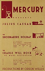 Mercury Theatre poster (1938)