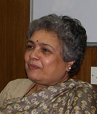 Mrinal Pande, Chair of Prasar Bharati, India's largest public broadcaster