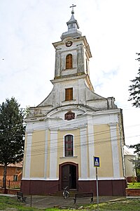 The Roman Catholic church in Jamu Mare