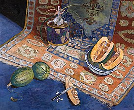 Nature morte aux pastèques, vase et tapis (1912-1914), Musée de Grenoble