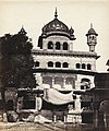 Photograph of the Akal Takht in Amritsar, circa 1850's