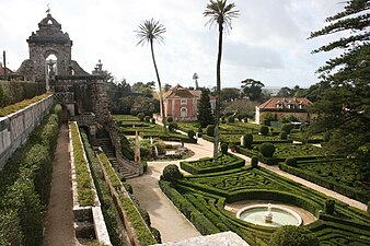 Gardens of the Royal Quinta in Caxias