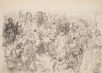 Sketch for Religious Procession in Kursk (1878)