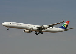 Airbus A340-600 der South African Airways