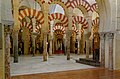 Great Mosque of Córdoba in Spain is a Moorish-style mosque.