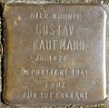 Stolpersteine für Gustav Kaufmann (Mauritiussteinweg 30)