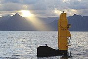 Azura at the US Navy’s Wave Energy Test Site (WETS) on Oahu.