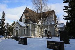 The wooden church of Tuusula