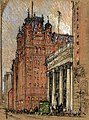 Image 48Waldorf Astoria New York by Joseph Pennell (1860–1926) (from Portal:Architecture/Travel images)