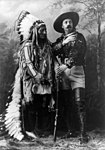 Sitting Bull and Buffalo Bill Cody, Montreal, Quebec, 1885