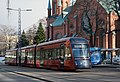 Image 32Škoda Artic light rail train near the cathedral in Tampere, Finland (from Train)