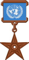{{subst:The United Nations Barnstar of National Merit|message ~~~~}} United Nations