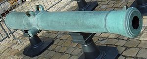 16-pounder Gribeauval cannon