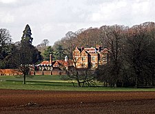 Rear view of Chequers in 2006
