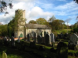 Clonmore Church and graveyard