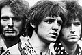 Image 6Baker, Bruce and Clapton of Cream, whose blues rock improvisation was a major factor in the development of the genre (from Hard rock)