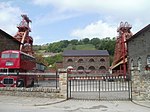 Former Lewis Merthyr Colliery lamproom and fan house