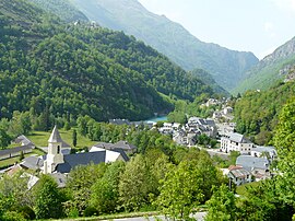 A general view of Gèdre