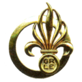 Beret insignia of the Foreign Legion Recruiting Group, G.R.L.E
