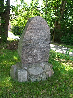 World War I memorial in Gallin-Kuppentin