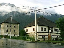 Typical households in Gusinje