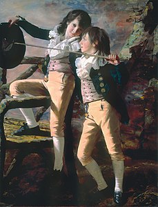 The Allen Brothers (Portrait of James and John Lee Allen) (early 1790s), Kimbell Art Museum