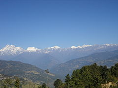 Himalayan range GAURISHANKAR