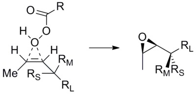 Diastereoselective epoxidation of a cis alkene