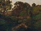 Evening, Merri Creek, painted by Julian Ashton in 1882, is reputedly the first true plein air painting done in Australia