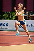 Trotz übersprungener 1,86 m schied Ella Junnila unter Anwendung der Fehlversuchsregel aus