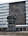 Image 17GDR era Karl Marx monument in Chemnitz (renamed Karl-Marx-Stadt from 1953 to 1990) (from History of East Germany)