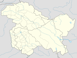 Location in the Kashmir region