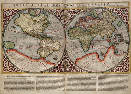 The world map of Rumold Mercator