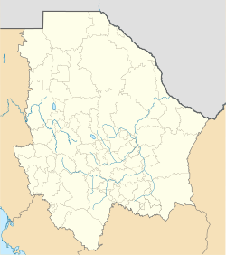 Guachochi is located in Chihuahua