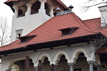 Tiled roofs - Nicolae Minovici House Bucharest