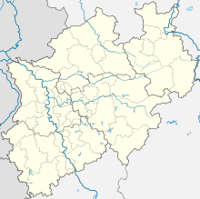 DUS/EDDL is located in North Rhine-Westphalia