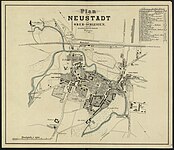 Stadtplan aus dem Jahr 1890