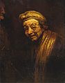 Selbstbildnis als Zeuxis von Rembrandt van Rijn