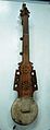 Pamiri rubab, longer necked type of rubab, sound holes up neck show it is hollow
