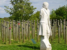 statue based on Herbert Burden at the National Memorial Arboretum