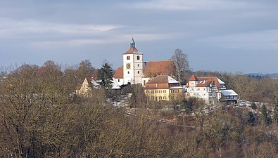 Vellberg's church St. Martin is commonly known as "Stöckenburg"