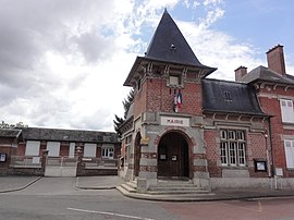 The town hall of Tugny-et-Pont