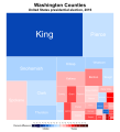 Image 5Treemap of the popular vote by county, 2016 presidential election (from Washington (state))