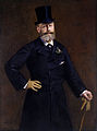 Portrait by Édouard Manet.